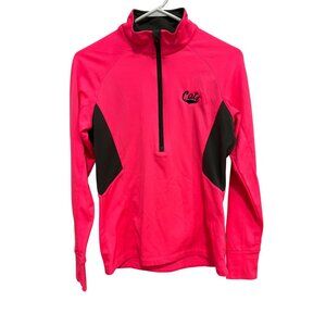 Under Armour Montana State Cats ColdGear Half Zip Pullover Womens M Semi Fitted